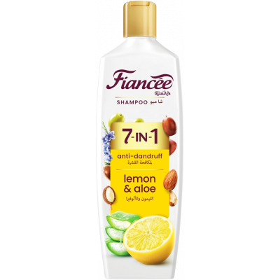 FIANCEE 7 IN 1 LEMON & ALOE ANTI-DANDRUFF SHAMPOO 170 ML